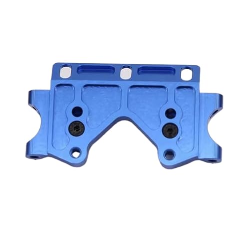 RC Teile Für Traxxas Für Slash 2WD 1:10 RC-Auto, Aluminiumlegierung, Hintere Stoßdämpferbrücke, Aluminiumlegierung, Vordere Untere Halterung(Blue) von QOAKSDY