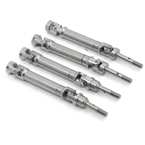 RC Teile Für Traxxas Für Slash 4X4 Für Rustler Für Stampede Für Slash 2WD 1/10 RC Auto Stahl Antriebswellen Upgrade Teile von QOAKSDY
