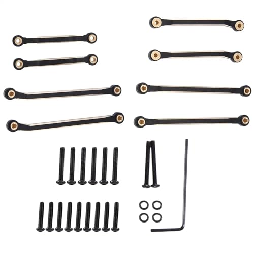 RC Teile Für Traxxas Für TRX4M 1/18 RC Crawler Upgrade Teile Metallgestänge High Clearan Und Lenkverbindungsset von QOAKSDY