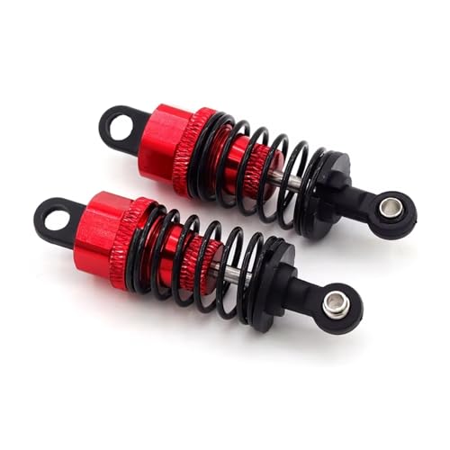 RC Teile Kompatibel Mit Tamiya Für TT02 Für TT01 M05 Für HPI Für HSP Für Kyosho Für Redcat 1/10 RC On Road Drift Für Rennwagen. Öl-Stoßdämpfer(Red,2pcs) von QOAKSDY