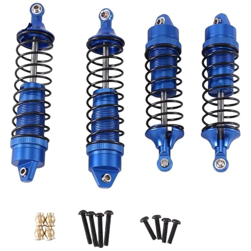 RC Teile Kompatibel Mit Traxxas Für Slash 4X4 2WD Für Rustler Für Stampede Für Hoss 1/10 RC-Auto-Upgrade-Teile, Metall-Stoßdämpfer Vorne Und Hinten von QOAKSDY