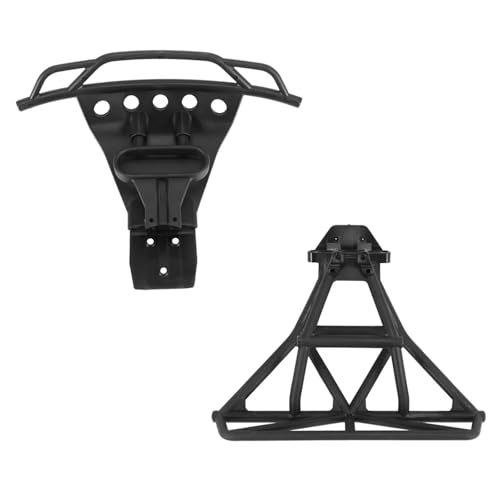 RC Teile Kompatibel Mit Traxxas Für Slash 4X4 Für VXL Für Remo Für Hobby 9EMO Für HuanQi 727 1/10 RC Autoteile Upgrades Vorne Und Hinten Stoßstange von QOAKSDY