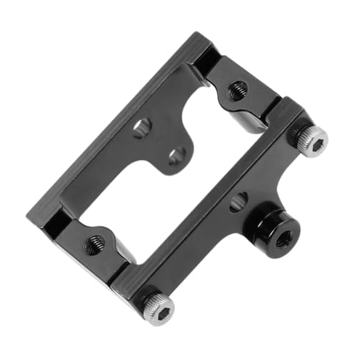 RC Teile Kompatibel Mit Traxxas Für TRX-4M Für Bronco Für Defender Für JJRC C8801 AX-8560 1/18 RC Auto Upgrades Servohalterung Servohalterung Teile(Black) von QOAKSDY