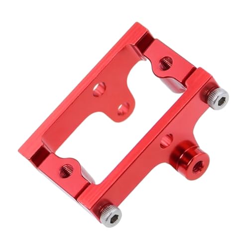 RC Teile Kompatibel Mit Traxxas Für TRX-4M Für Bronco Für Defender Für JJRC C8801 AX-8560 1/18 RC Auto Upgrades Servohalterung Servohalterung Teile(Red) von QOAKSDY
