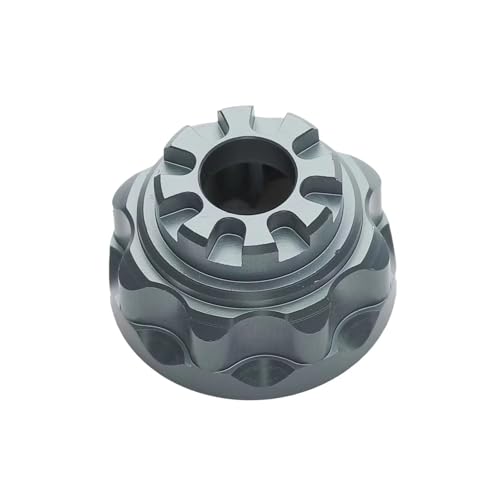 RC Teile Kompatibel Mit Traxxas Für TRX4 82056-4 1/10 RC Crawler Auto Upgrade Teile Zubehör Metall Vorne Hinten Differential Fall(Gray) von QOAKSDY