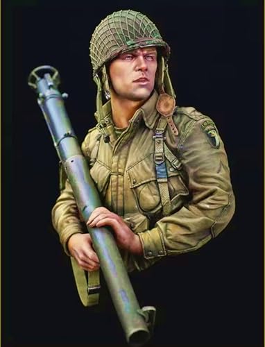 QOMJSDLP 1/10 WWII Soldier Bust Resin Model Kit Unbemalt und unmontiert Soldier Resin Model Kit // o5A-6q2 QOMJSDLP 1/10 WWII Soldier Bust Resin Model Kit Unbemalt und unmontiert Soldier Resin Model Kit // o5A-6q2 von QOMJSDLP