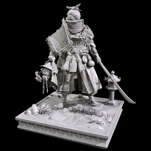 QOMJSDLP 1/24 Ancient Hell Samurai Warrior Resin Model Kit Unbemalt und unmontiert Soldat Resin Model Kit //o9A-3q9 QOMJSDLP 1/24 Ancient Hell Samurai Warrior Resin Model Kit Unbemalt und unmontiert Soldat Resin Model Kit //o9A-3q9 von QOMJSDLP