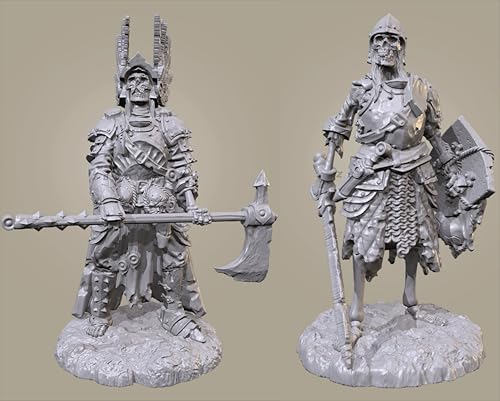 QOMJSDLP 1/35 Ancient Hell Samurai Resin Soldier Model Kit, unbemaltes und unmontiertes Resinmodell (2 Figuren)//T6A5b21 von QOMJSDLP