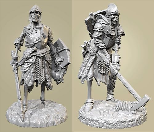 QOMJSDLP 1/35 Ancient Hell Samurai Resin Soldier Model Kit, unbemaltes und unmontiertes Resinmodell (2 Figuren)//T6A5b22 von QOMJSDLP