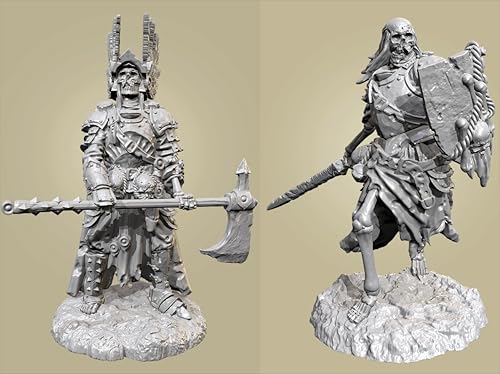 QOMJSDLP 1/35 Ancient Hell Samurai Warrior Resin Model Kit Unbemalt und unmontiert Soldier Resin Model Kit (2-Personen) //g7F2A13 von QOMJSDLP