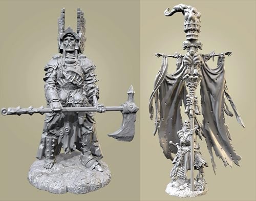 QOMJSDLP 1/35 Ancient Hell Samurai Warrior Resin Model Kit Unbemalt und unmontiert Soldier Resin Model Kit (2-Personen) //g7F2A16 von QOMJSDLP