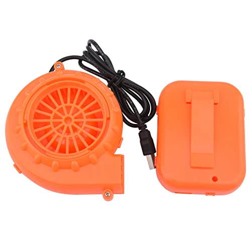 QOTSTEOS Spielzeug-Kostüm-Luftgebläse, DC 6 V, elektrischer Mini-Ventilator, Luftgebläse für Puppen, Maskottchenkopf, aufblasbares Spielzeug, Kostüm (Größe: 4,8 W) von QOTSTEOS