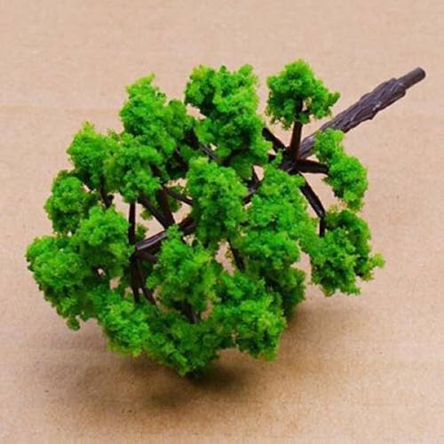 Modellbaum-Set für Züge und Dioramen, jeder Baum ist 8 cm hoch, 10 Stück Modellbaum-Set für Züge und Dioramen, jeder Baum ist 8 cm hoch, 10 Stück von QOXEZY