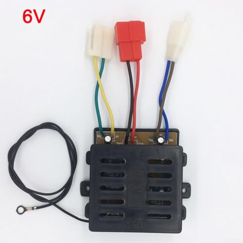 QOXEZY Verbessern Sie den Spaß und die Leistung von Elektroautos für Kinder mit 27 MHz Fernbedienungsempfänger (6-V-Empfänger) von QOXEZY
