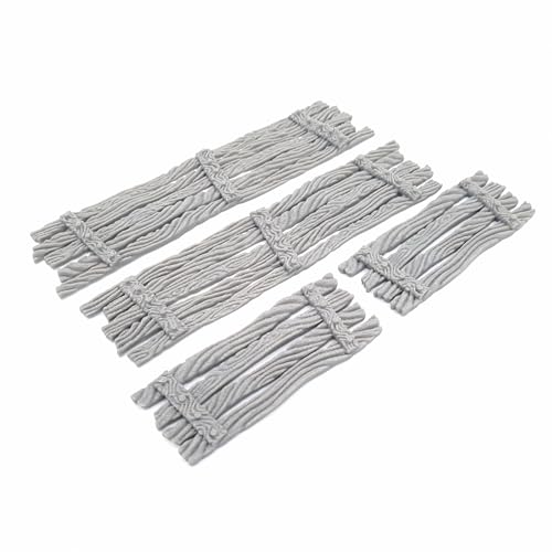 QP3D - Holz Gangways Terrain Set - 4-teiliges Brückensystem (2 kurz, 2 lang) für 28-32 mm Miniaturen | Gehwege für Scharmützelspiele, Fantasy-Schlachten & Tabletop Wargaming von QP3D Wargames