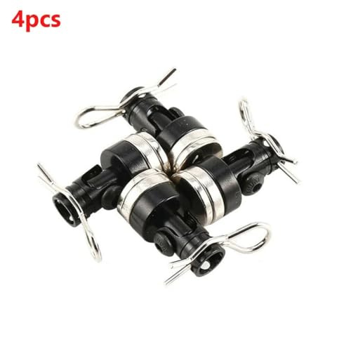 1/10 Rc Auto Karosserie Magnet Karosserie Beiträge for Tamiya M03 M05 M06 CC01 XV01 Montieren Kontaktieren Shell Spalte Teile(Zwart) von QPAJWAKS