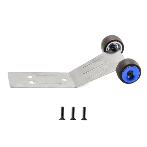 1/16 Metal Wheelie Bar for TRAXXAS Mini Maxx Monster Truck RC Car Upgrade Parts Accessories(Blauw) von QPAJWAKS