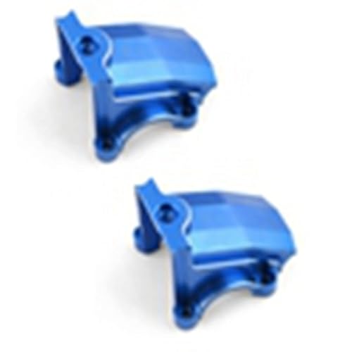 2Pcs Metall Vorne Und Hinten Differential Abdeckung Getriebe Abdeckung for 1/5 Traxxas X-Maxx Xmaxx 6S 8S RC Auto Upgrade Teile(Blauw) von QPAJWAKS