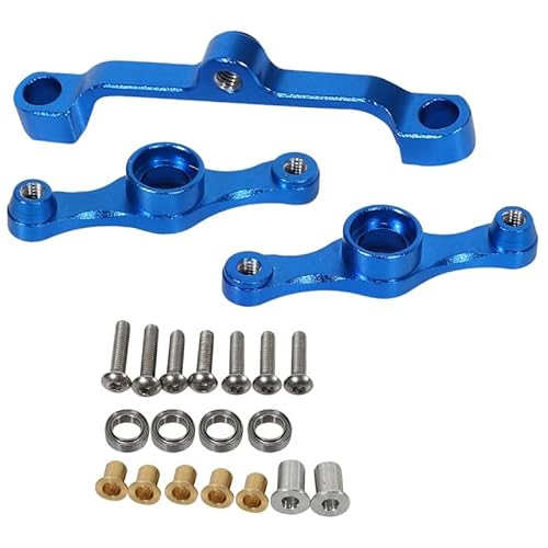 Aluminium Legierung Lenkung Link Set for Tamiya TT01 TT01E TT01D TT01ED TT-01 Tyep-E 54058 53864 Upgrade Teile von QPAJWAKS