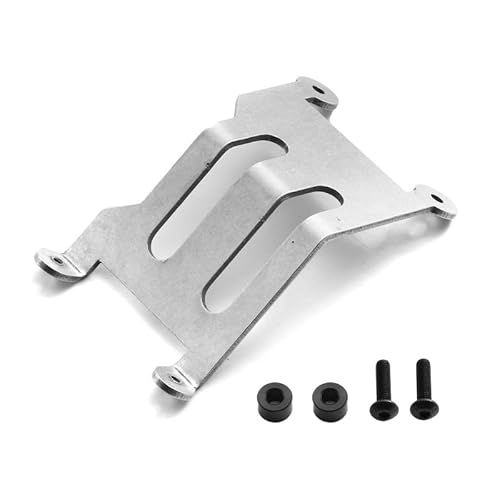 Aluminiumlegierung Dach/Heckstoßstange Unterfahrschutz for 1/10 Tamiya 2WD BBX-01 BB-01 RC Auto Ersatz Upgrade Teil Zubehör(Rear Protection Bar) von QPAJWAKS