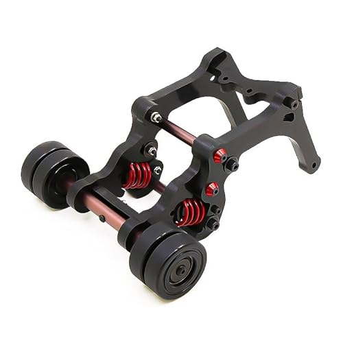 Double Wheel Keel Wheelie Raise Head Bar Upgrade Parts for 1/5 Traxxas XMAXX X-MAXX Accessories(Zwart) von QPAJWAKS