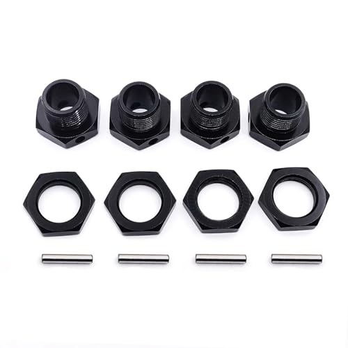M17 17mm Aluminium-Radsechskant-Adaptermutterstift Anti-Staubschutzabdeckung for 1/8 RC-Modellauto HPI HSP Losi Axial Kyosho Tamiya 81011(Other Color) von QPAJWAKS