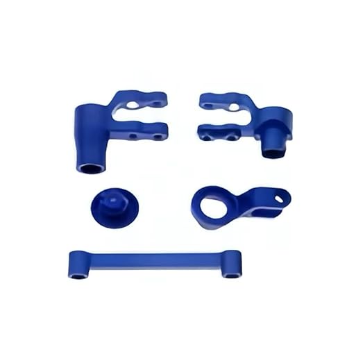 Metal Steering Blocks Caster Blocks C-Hubs Stub Axle Carriers 8937 8932 8952 for Traxxas MAXX WideMaxx 1/10 RC Car Upgrade Parts(Brown) von QPAJWAKS
