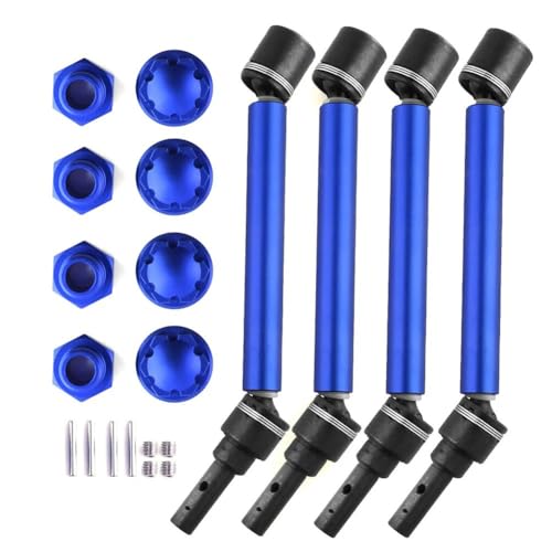 Metal Widened CVD Drive Shaft Compatible for Traxxas 1/10 MAXX 89076-4 2.0 Small X V2 Replacement Parts(Blauw) von QPAJWAKS