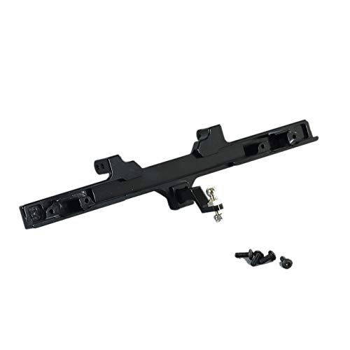 Metall-Heckstoßstange mit Anhängerhaken und Mini-Rücklicht-Montagelöchern for 1:10 RC Crawler Traxxas TRX6 TRX-6 G63 von QPAJWAKS