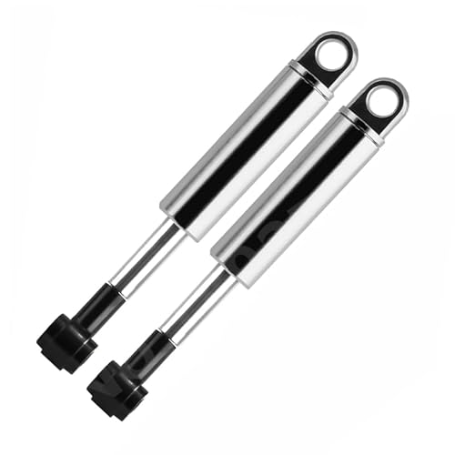 Metallaufhängung Simulation Stoßdämpfer for RC Auto 1/14 Tamiya Anhänger LKW Upgrade DIY Funkgesteuerte Teile Zubehör(Silver) von QPAJWAKS