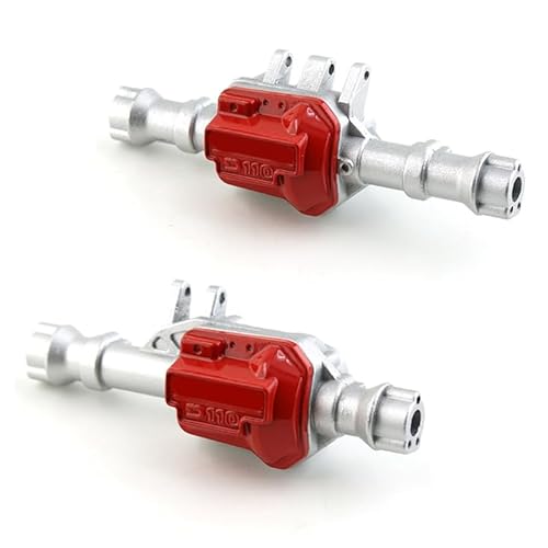 Neu 2Pcs Metall Vorder- und Hinterachse Gehäuse mit Differential Abdeckung 300G for Traxxas TRX4 1/10 RC Crawler Auto Neu 2Pcs Metall Vorder- und Hinterachse Gehäuse mit Differential Abdeckung 300G for Traxxas TRX4 1/10 RC Crawler Auto von QPAJWAKS