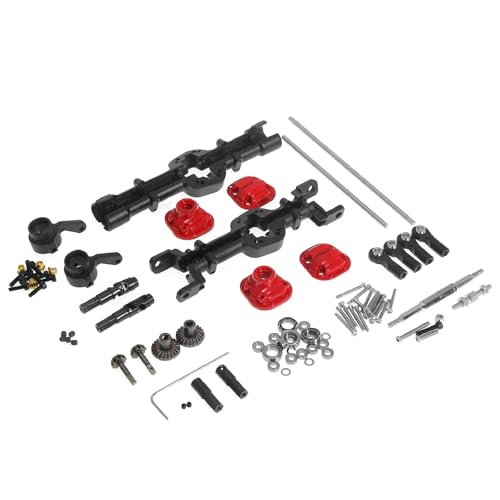 QPAJWAKS 1 Set Upgrade- und Änderungsteile aus Metall for ferngesteuerte Autos und Hinterachsbaugruppe for MN D90 D91 D96 98 99S W173 von QPAJWAKS