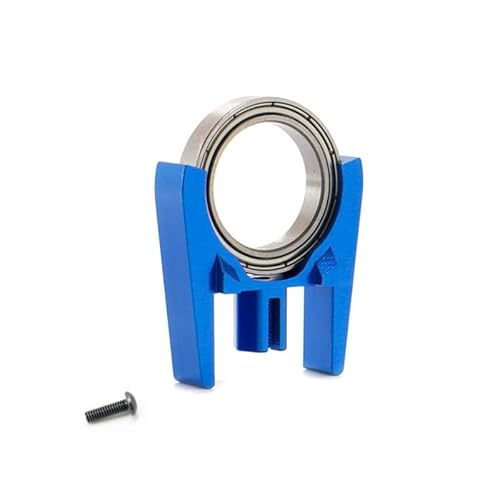 QPAJWAKS 1 Stück Mittelantriebswelle Hochgeschwindigkeits-Unterstützungsset Metall AR310878 ARAC4024 for 1/10 ARRMA 3S 4S BLX Mega 550, Blau(Blauw) von QPAJWAKS