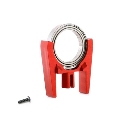 QPAJWAKS 1 Stück Mittelantriebswelle Hochgeschwindigkeits-Unterstützungsset Metall AR310878 ARAC4024 for 1/10 ARRMA 3S 4S BLX Mega 550, Blau(Rood) von QPAJWAKS