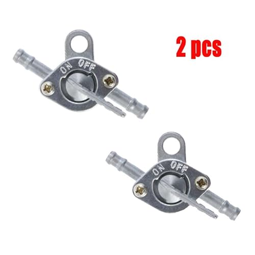 QPAJWAKS 2 stück Universal Motorrad Roller SUV Inline Benzin Kraftstoffhahn EIN-Aus-Schalter Motobike for 90cc 110cc 120cc 125cc 140c von QPAJWAKS
