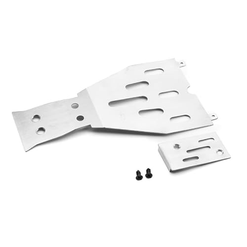 QPAJWAKS 2 stücke Edelstahl Chassis Rüstung Schutz for TRXS 1/10 Ford F-150 Raptor RC Auto Upgrade Teile Zubehör von QPAJWAKS