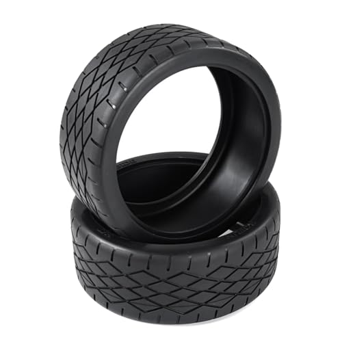 QPAJWAKS 2PCS Reifen Teile Reifen Haut Set for 1/5 Skala Rovan F5 MCD XS-5 Rc Auto Teile von QPAJWAKS