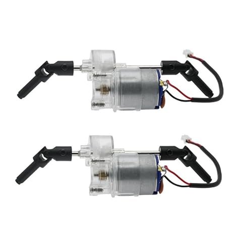 QPAJWAKS 2Pcs 260 Motor Getriebe Getriebe for MN D90 D91 MN98 MN99S MN45 1/12 RC Auto Ersatzteile Upgrade Zubehör von QPAJWAKS