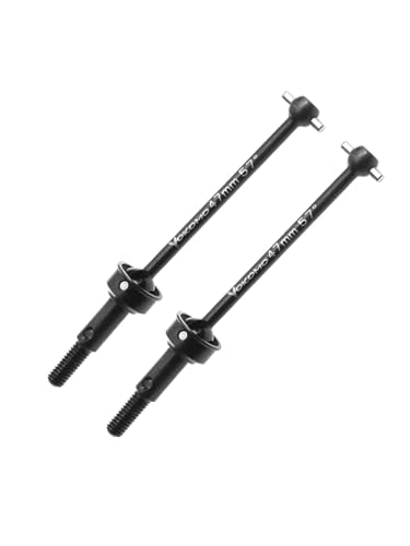 QPAJWAKS 2Pcs Metall Vorne und Hinten Antriebswelle CVD Antriebswelle for YOKOMO YD2/YD-4 RC Auto Upgrade Teile Zubehör QPAJWAKS 2Pcs Metall Vorne und Hinten Antriebswelle CVD Antriebswelle for YOKOMO YD2/YD-4 RC Auto Upgrade Teile Zubehör von QPAJWAKS