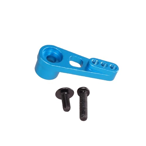 QPAJWAKS 46T Metall-Servoarm passend for JX Digital Servo PDI-1181MG 18g 3,5KG Metal Gear Servo(Blauw) von QPAJWAKS
