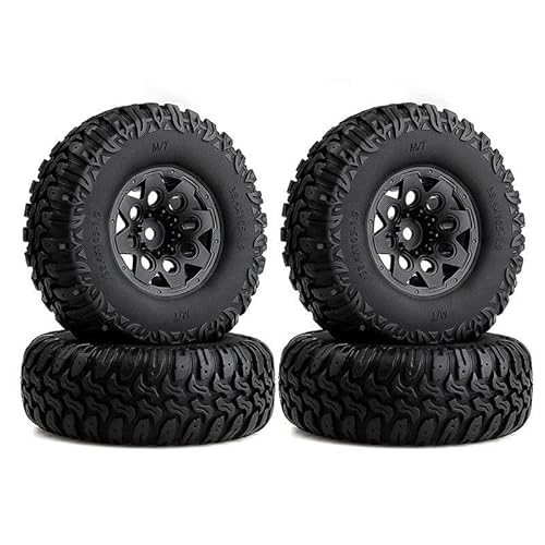 QPAJWAKS 4PCS 105mm 1.9 Inch Beadlock Wheel Rims & Rubber Tire for 1/10 RC Rock Crawler Axial SCX10 AX10 Wraith 90048 90018 CC01 QPAJWAKS 4PCS 105mm 1.9 Inch Beadlock Wheel Rims & Rubber Tire for 1/10 RC Rock Crawler Axial SCX10 AX10 Wraith 90048 90018 CC01 von QPAJWAKS