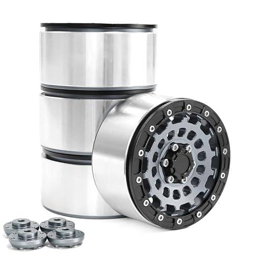 QPAJWAKS 4PCS Aluminium Legierung 2,6 Zoll Beadlock Rad Hub Felge Mit 17Mm 12Mm Combiner RC Crawler Auto Upgrade Teile QPAJWAKS 4PCS Aluminium Legierung 2,6 Zoll Beadlock Rad Hub Felge Mit 17Mm 12Mm Combiner RC Crawler Auto Upgrade Teile von QPAJWAKS