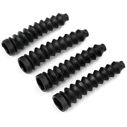QPAJWAKS 4Pcs RC Auto 8MM Turm Geformt Faltenbalg Dämpfung Staub Abdeckung Kit for 1/5 BAHA Km Baja 5B 5T 5Sc Teile von QPAJWAKS