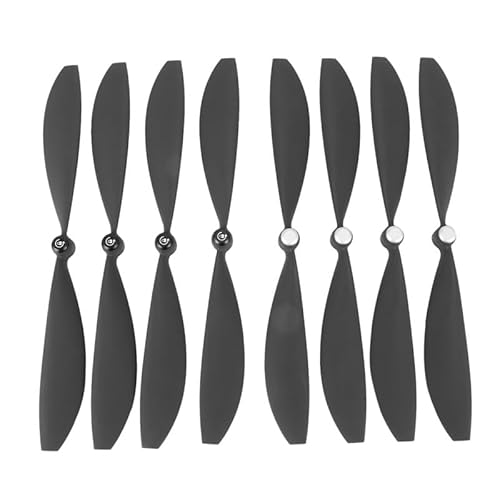 QPAJWAKS 8 Stücke for Drone Propeller Klingen Flügel Zubehör Teile for Gopro Karma Schwarz D.21 von QPAJWAKS