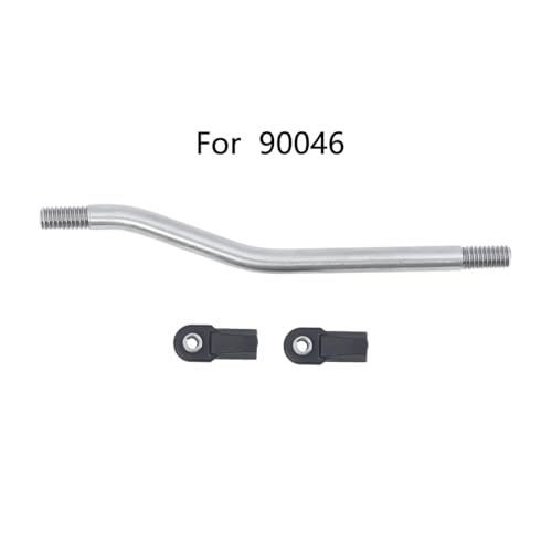 QPAJWAKS 90046 TRX4 Stainless Steel Servo Steering Link Rod Linkage for 1/10 RC Car Crawler Axial SCX10 II TRX 4 Upgrade Parts(for 90046) von QPAJWAKS