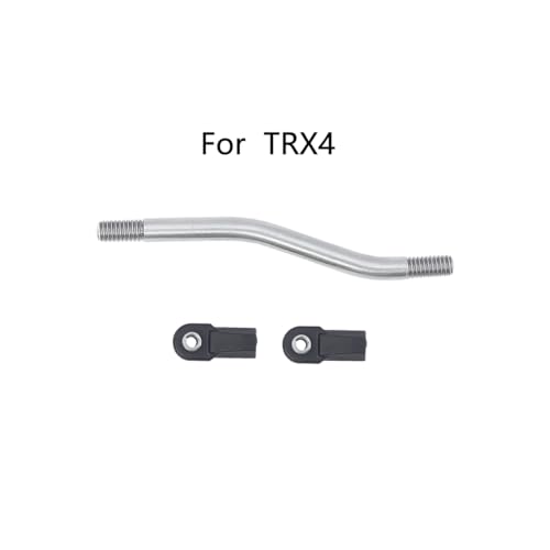 QPAJWAKS 90046 TRX4 Stainless Steel Servo Steering Link Rod Linkage for 1/10 RC Car Crawler Axial SCX10 II TRX 4 Upgrade Parts(for Trx4) von QPAJWAKS