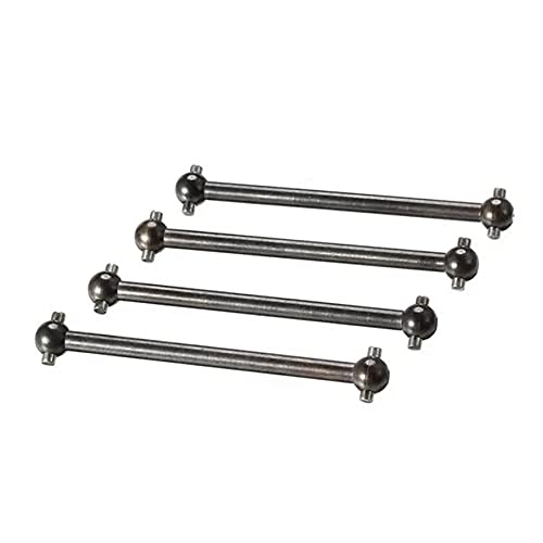 QPAJWAKS A959-Teil, T-Power-Metall-Hinterradantriebswelle, Getriebezubehör, Ersatzteilsatz for Wltoys A959/A949/A969/A979/K929-B RC-Auto(Zwart) von QPAJWAKS