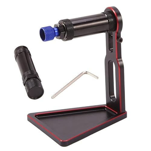 QPAJWAKS Aluminium 12MM 17MM Hex Reifen Balancer Werkzeug for 1/10 1/8 Skala RC Auto(Rood) von QPAJWAKS
