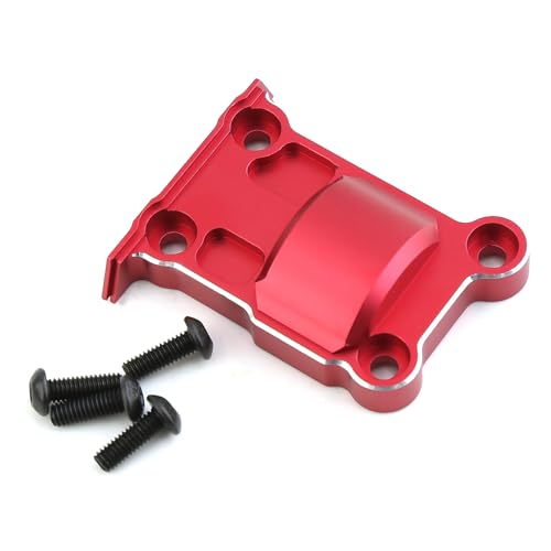 QPAJWAKS Aluminiumlegierung-Hinterradabdeckung 7780 for Trxs 1/5 X-Maxx Xmaxx 1/6 XRT RC Monster Truck Upgrade Teile Zubehör(Rood) von QPAJWAKS