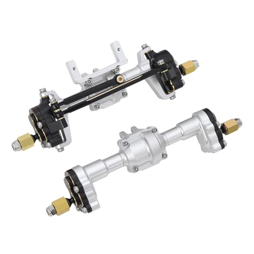 QPAJWAKS Aluminum Front Rear Portal Axle Complete Set+Brass Knuckle Cover for 1/24 1/18 FMS FCX24 Power Wagon K5 FCX18 LC80 RC Crawler QPAJWAKS Aluminum Front Rear Portal Axle Complete Set+Brass Knuckle Cover for 1/24 1/18 FMS FCX24 Power Wagon K5 FCX18 LC80 RC Crawler von QPAJWAKS